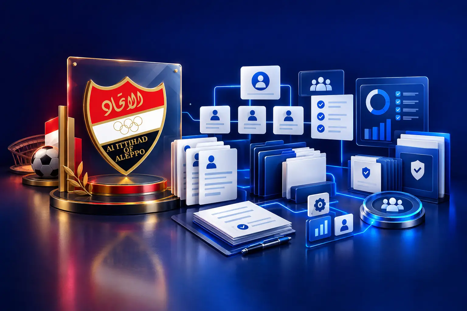 تطوير وتنفيذ نظام موارد بشرية متكامل لنادي الاتحاد